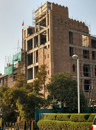 Construction in Delhi